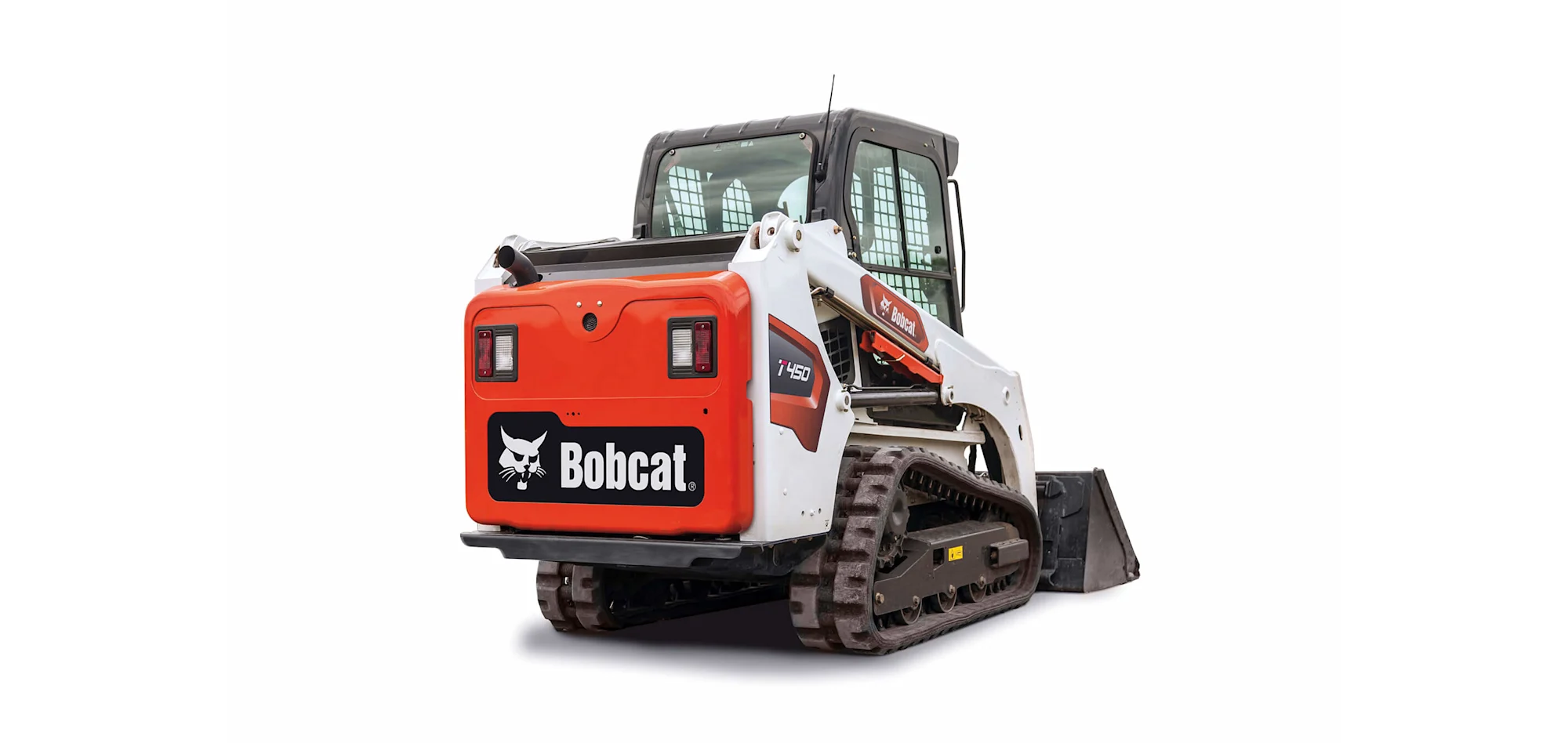 Bobcat T450 a noleggio per carico e scarico materiali in cantieri edili e stradali